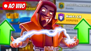 NOVO BALANCEAMENTO! Jogando e Trocando uma Ideia! - Clash Royale Ao Vivo