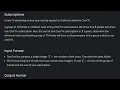 Subscriptions Codechef 500 to 800 Difficulty Rating Problems
