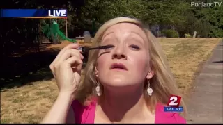 KATU mascara blooper