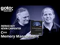 C Memory Management Patrice Roy Kevin Carpenter GOTO 2025