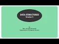 Data Structures Session 5