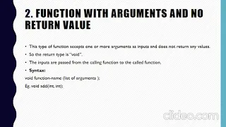 Programming in C - Functions3