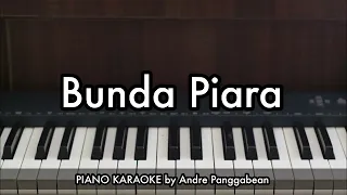 bunda piara piano karaoke by andre panggabean