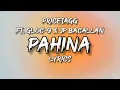 PAHINA - PRICETAGG FT. GLOC-9 & JP BACALLAN | LYRICS