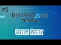 Discord js Bot Tutorial Custom Prefix