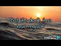 Lose you feat Ilira lyrics