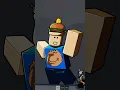 Drawing Forsaken 007n7 on Roblox SprayPaint