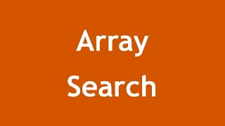 Learn PHP 5 In Arabic - Array Methods