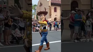Woody And Buzz Lightyear Toy Story Pixar Parade Disney World Shorts 