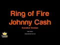 Johnny Cash - Ring Of Fire (Karaoke Version)