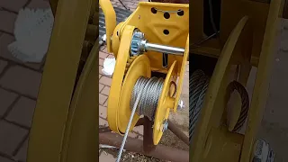 Self Locking Manual Winch Manual Winch 
