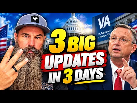 VA Pushes Out 3 HUGE VA Updates in 3 Days   New Rules & $112 Million for Veterans Services