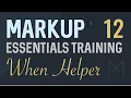 Conditional render - Markup HTML Templating System