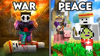 Can I Stay Peaceful on Minecraft's Deadliest Server?