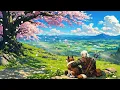 A Quiet Spring Overlook 🌸 | Peaceful Hills and Endless Horizons