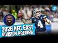 2026 NFC East Division Lineups x Mark Gunnels