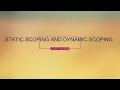 EXAMPLE3 PROGRAM OUTPUT FOR STATIC AND DYNAMIC SCOPING