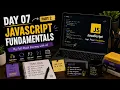 Day 07 JavaScript Fundamentals Part 2 AI Teaches Me Full Stack