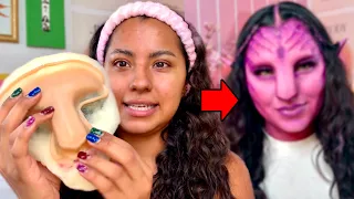 Me Apliqué un Prostético de Maquillaje por Primera  Vez