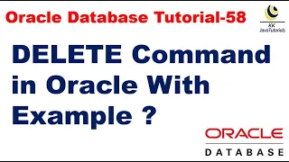 SQL DELETE Command in Oracle With Example Oracle Database Tutorial