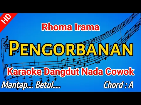 Download MP3 PENGORBANAN - Rhoma irama | KARAOKE HD