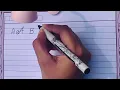 Print and Cursive handwriting with pointer Neat Handwriting Calligraphy