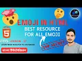 how to create emoji in html html tutorial for beginners binarytechpoint