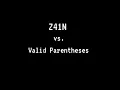 20 Valid Parentheses - Leet Code