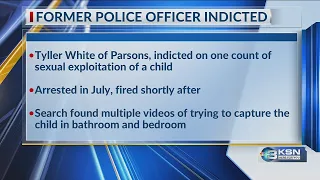 Grand jury indicts ex-Kansas officer accused of filming girl in bathroom bedroom