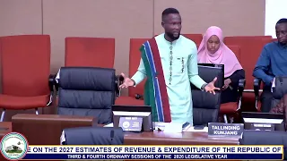THIRD & FOURTH ORDINARY SESSIONS OF THE  2026 LEGISLATIVE YEAR