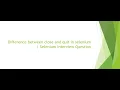 Difference between close and quit in selenium Selenium Interview Question