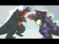 Download Lagu SPACEGODZILLA vs SUPER GODZILLA/VOID GHIDORAH and More | ARK Kaiju Battle