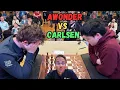 Download Lagu Magnus, what a-wonder-ful game | Awonder Liang vs Magnus Carlsen | Grenke Freestyle Open A