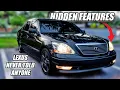 Finding All the HIDDEN Features on this LEXUS LS430