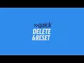 Quick Delete Reset Promo