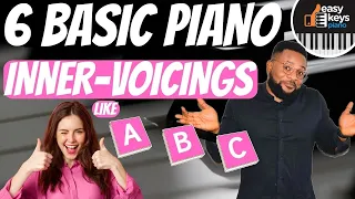 complete beginner piano inner voicing tutorial made easy 