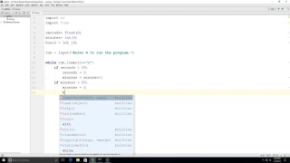 Python Practice Timer Program