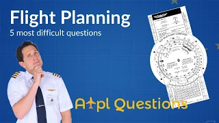 TOUGHEST 5 Flight Planning questions from EASA ATPL Questions database Captain Joe Fabi