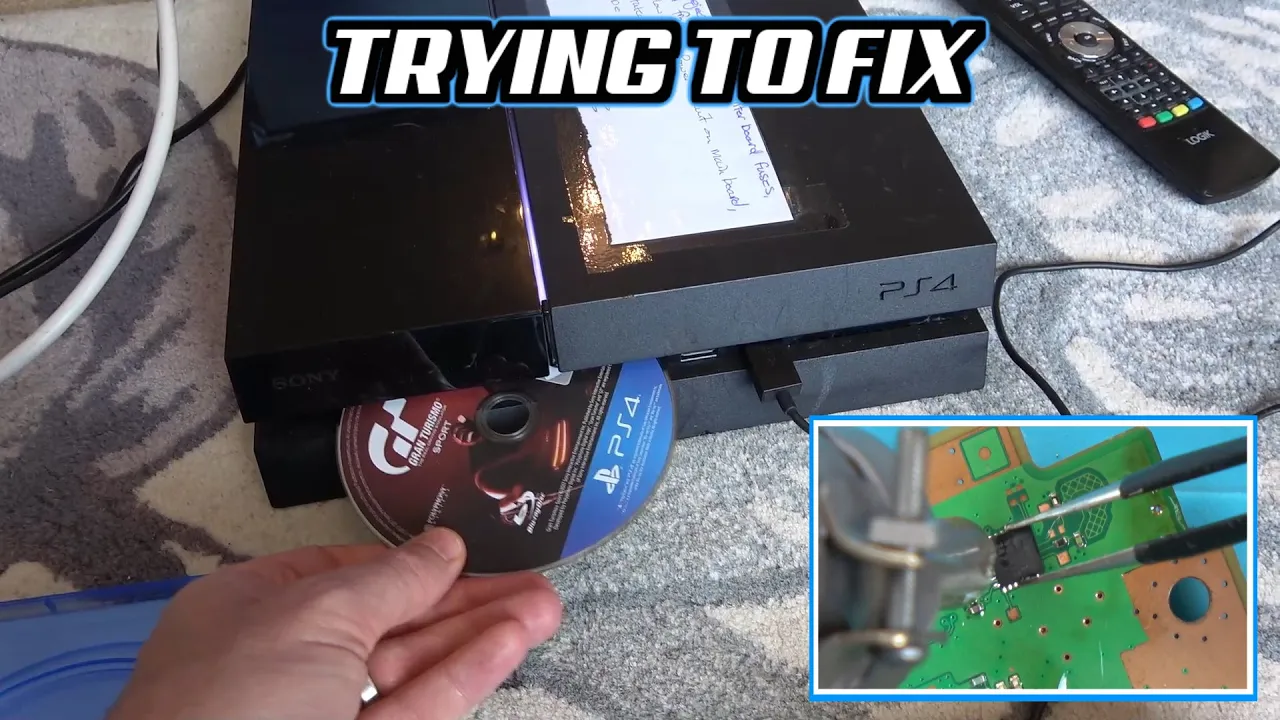 Sony PS4 Disc Drive DEAD & EJECT Button NOT WORKING - Trying to FIX