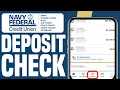 How To Deposit Check On Navy Federal App 2025 Full Guide