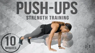 10 minute push up progression workout beginner strength training 