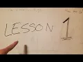 Programming Lesson 1 - Commanding A Motor To Spin