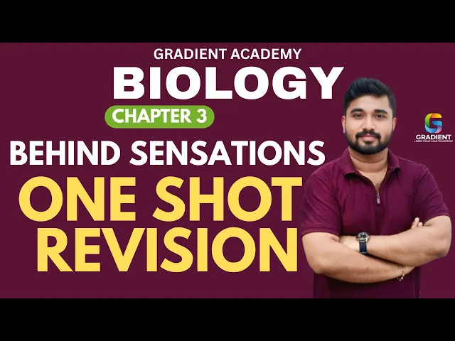 BEHIND SENSATIONS Full Chapter in One Video ONE SHOT REVISION biology chapter 3 sslc 2025 |  |