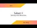 Subsets II