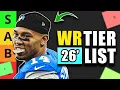 The Ultimate Wide Receiver Guide for Fantasy Football