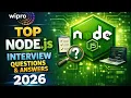Top Node js Interview Questions Answers