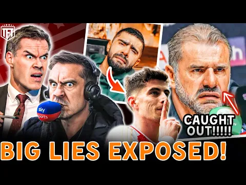 Download MP3 Arsenal EXPOSE Neville🚨Carragher \u0026 Big Ange are HYPOCRITES😧 Kai Havertz SLANDER GONE WRONG🤣