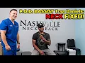 Fixing P O D Bassist Traa Daniels SEVERE Neck Pain Nerve Tingling