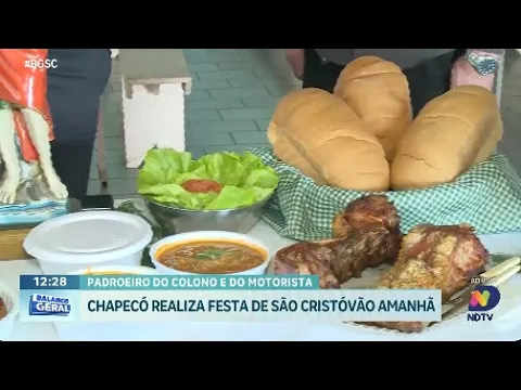 Tradicional Festa de São Cristóvão em Chapecó acontece neste domingo