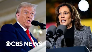 Trump campaigns on immigration issue, Harris gets a Bush endorsement